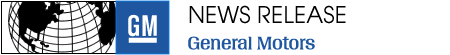 GM News Release logo
