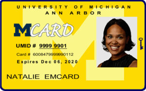 A mockup of the front of the 2016-17 Mcard.