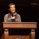 MLK Symposium keynote lecturer Michelle Alexander told the Hill Auditorium audience